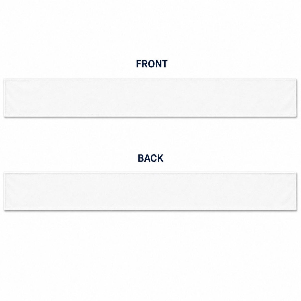 Sublimated Soccer Football Stadium Scarves, 6x60, Sublimated edge to edge 2 sides (Made in Canada)