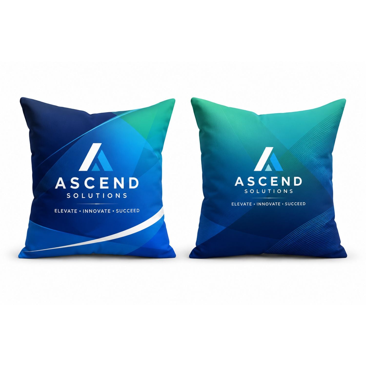 Grand coussin sublimé, 16x16, fermeture éclair invisible, insert amovible, housse lavable