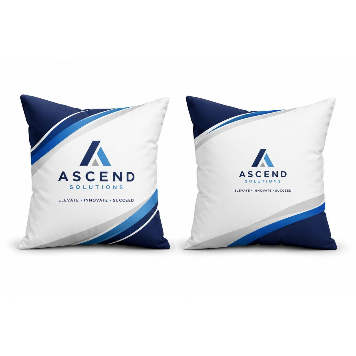 Grand coussin sublimé, 16x16, fermeture éclair invisible, insert amovible, housse lavable