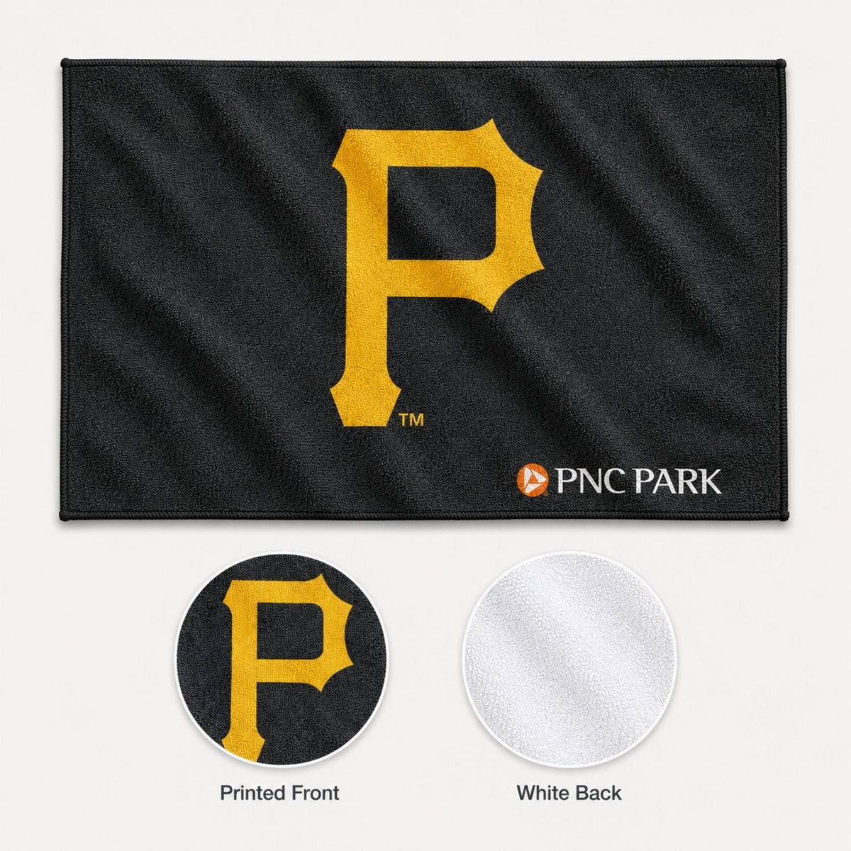 Microfiber Dri-Lite Terry Rally, Sports, Skate Towel, 12x18 Sublimated Edge to Edge 1 side