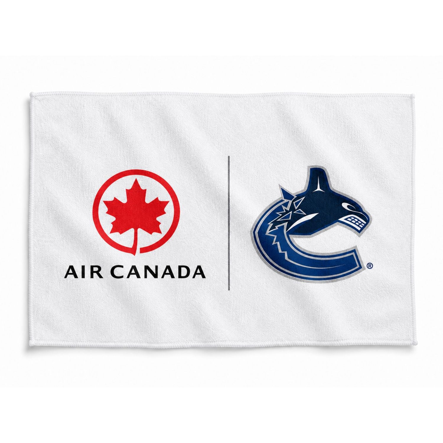 White Microfiber Dri-Lite Terry Sponsorship Rally Towel, 12x18, Sublimated Full Color
