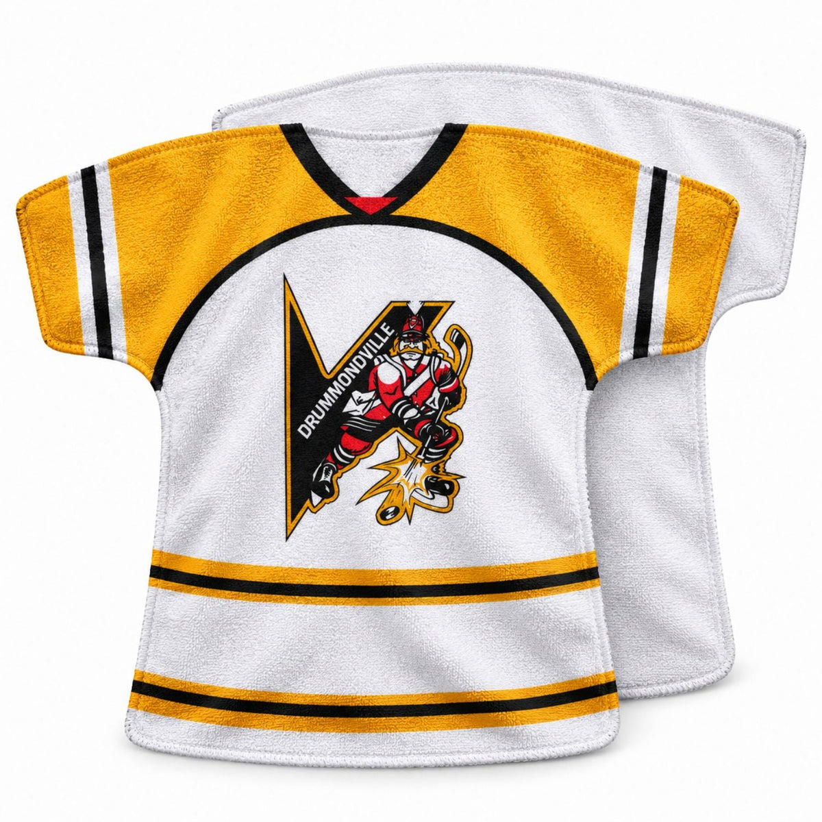 Jersey Shape Microfiber Dri-Lite Terry Keepsake Towel, Short sleeves, 18x17, Sublimated Front