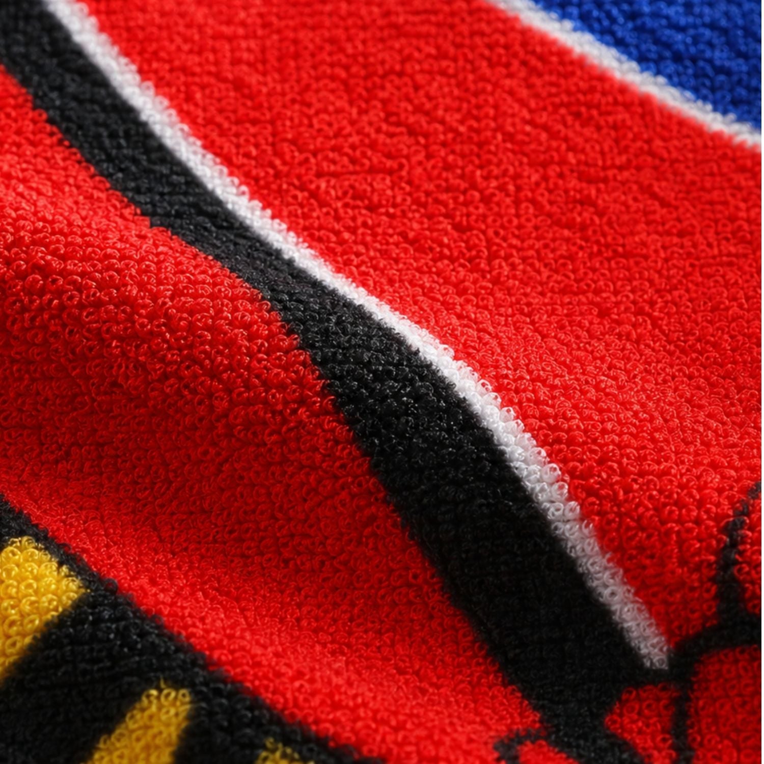 Full Bleed Sublimated Microfiber Rally Towel, 12x12 Sublimated Edge to Edge 1 side