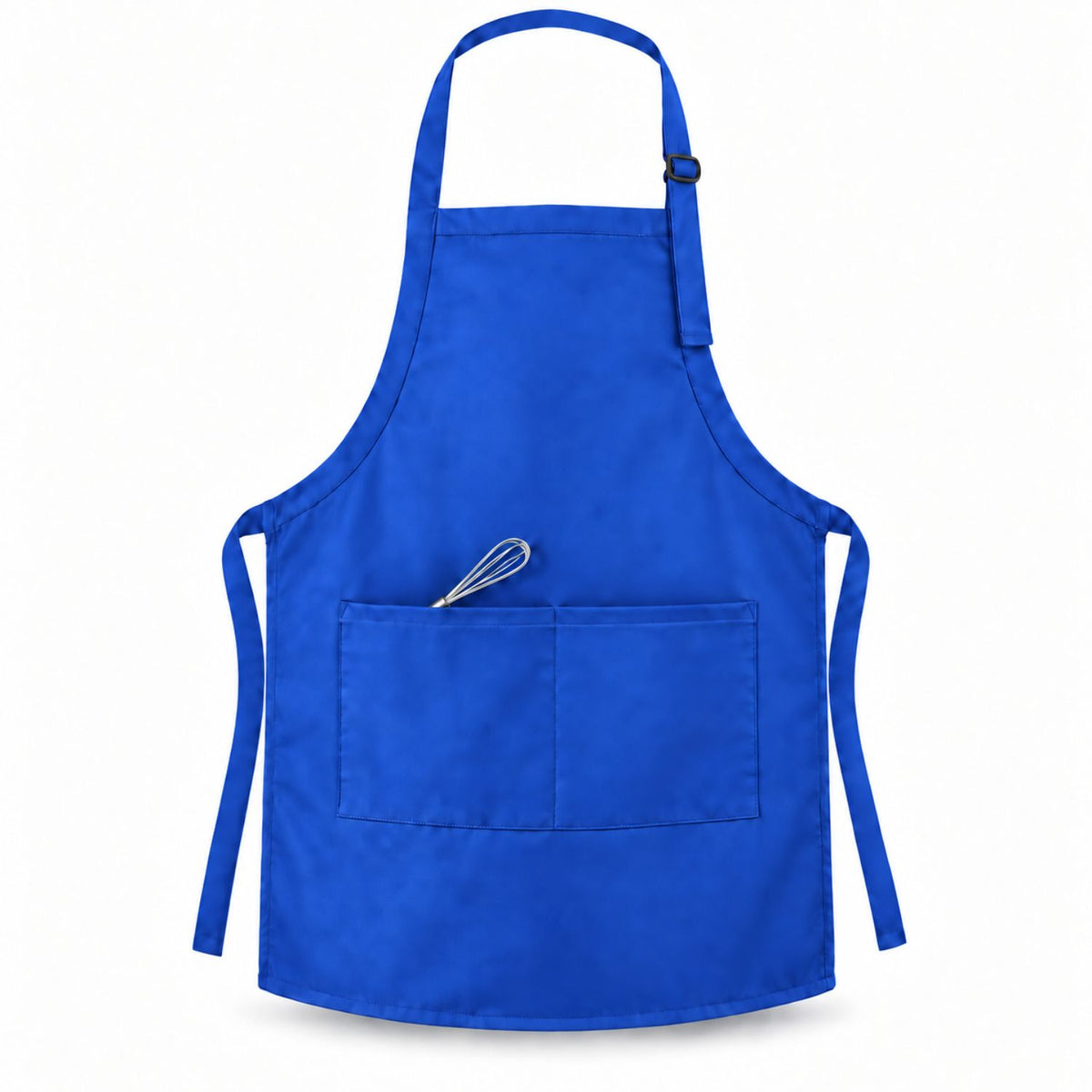 Twill Bib Apron, 25x28, 2 Pockets, Adjustable Neck, Blank Only, Made In Canada