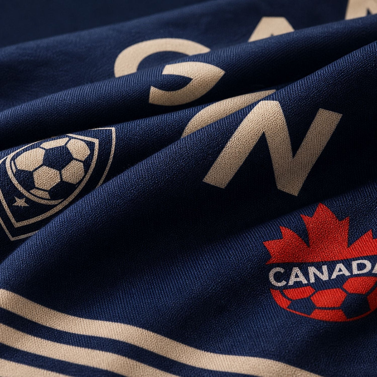 Sublimated Soccer Football Stadium Scarves, 6x60, Sublimated edge to edge 2 sides (Made in Canada)