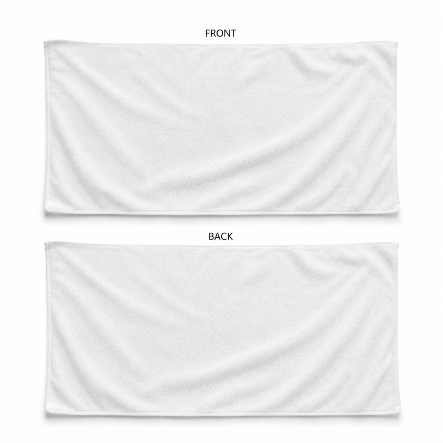 Serviette de plage et de voyage en microfibre absorbante Dri-Lite, 22x44, sublimation bords perdus 2 faces