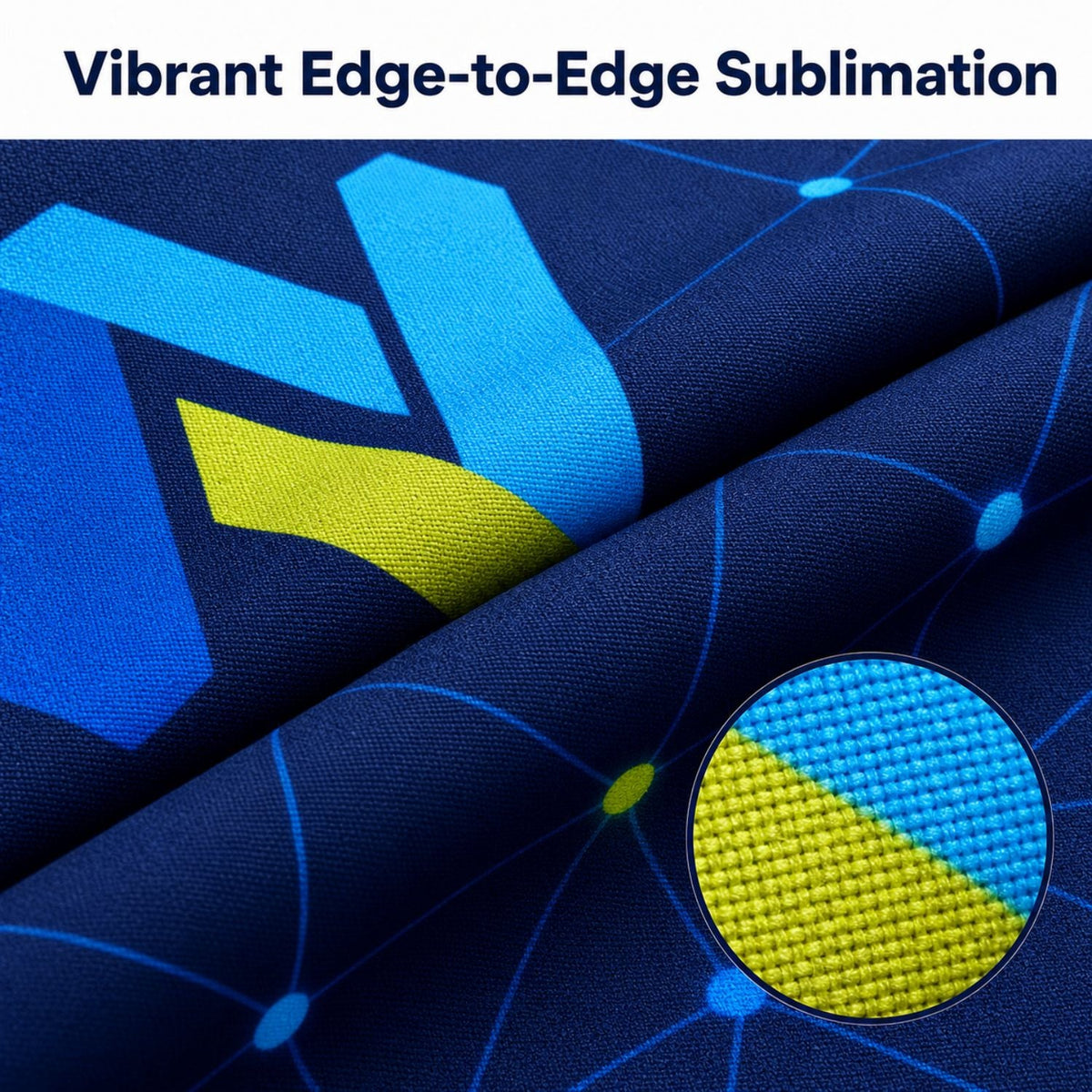 Sublimated Table Cloth for 8' table, Drape style, 4 sided, Closed Back
