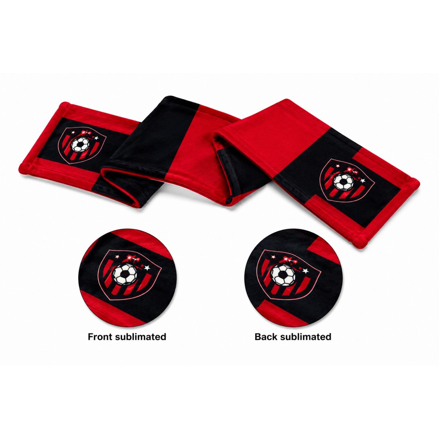 Custom Mink Scarf – 6” x 60” | Ultra-Soft Premium Finish | 2-Sided Sublimation