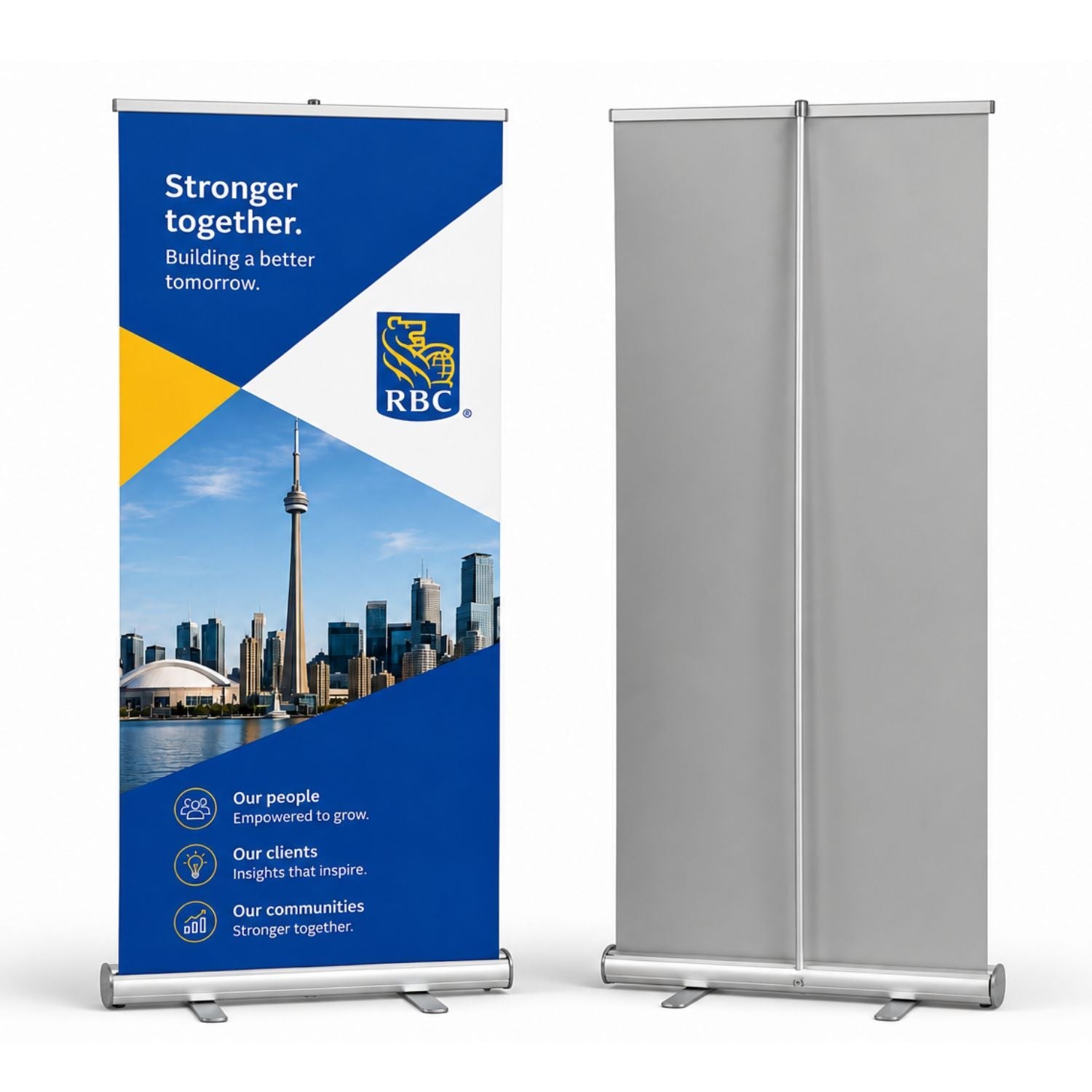 Replacement Graphics, 33.5x79, for Premium Retractable Banner, DP583, NO SETUP CHARGE