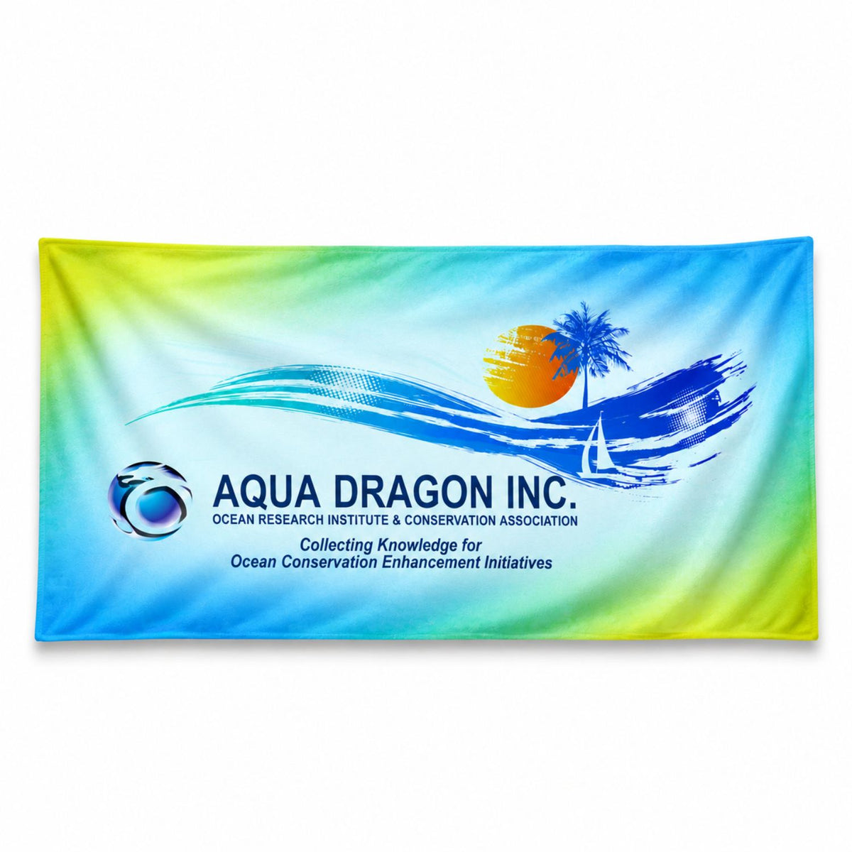 Plush and Soft Velour Terry Cotton Blend Beach Towel, 30x60, Sublimated Graphics Edge to Edge