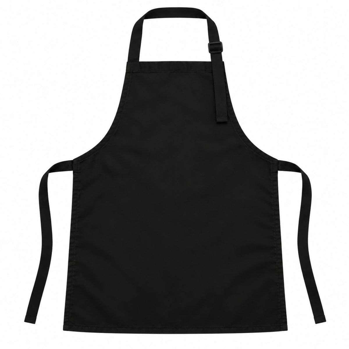 Twill Bib Apron, 25x28, No Pockets, Adjustable Neck, Blank Only, In Stock