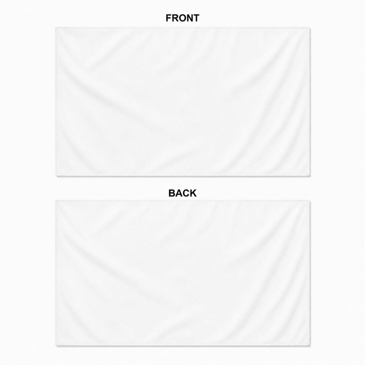 Serviette double face en microfibre (12 x 18 po), anti-humidité, rafraîchissante, en suède, sublimée 2 faces