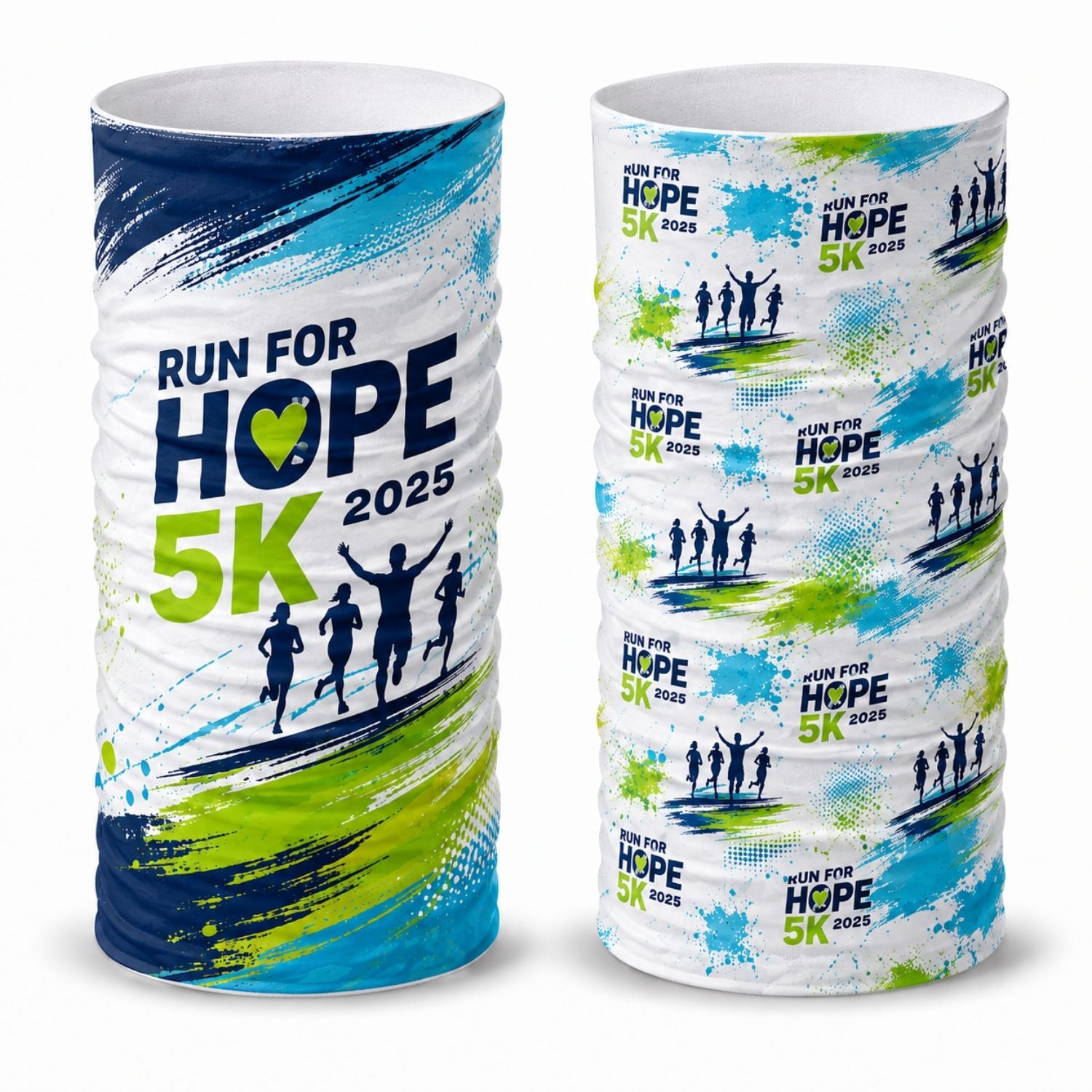 Sublimated Summer lightweight Seamless Neck Gaiter