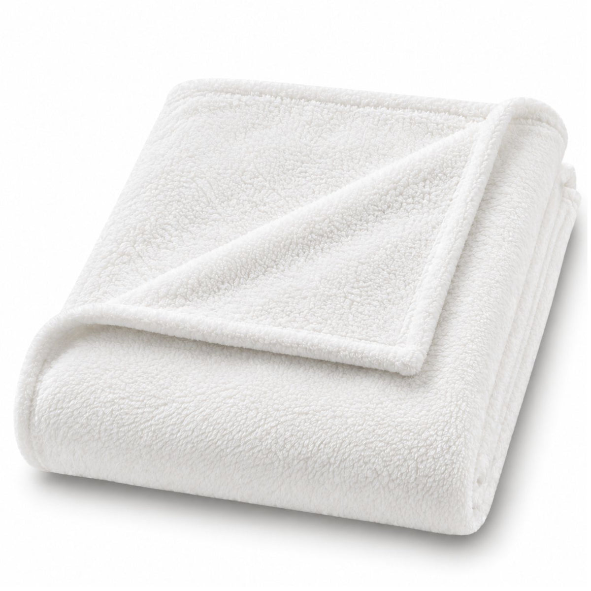 Plush and Cozy Mink Flannel Fleece Blanket, 60x80, Blank Only