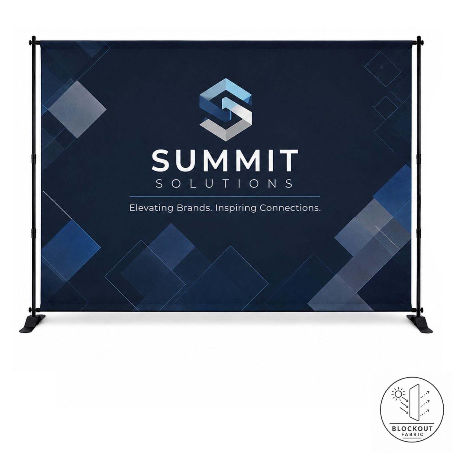 10' Exhibitor Expanding Display Kit, Wall, Backdrop, Superior Block Out Fabric