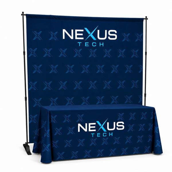 8 foot expanding display wall package