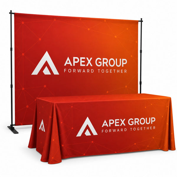 10 foot expanding display wall package
