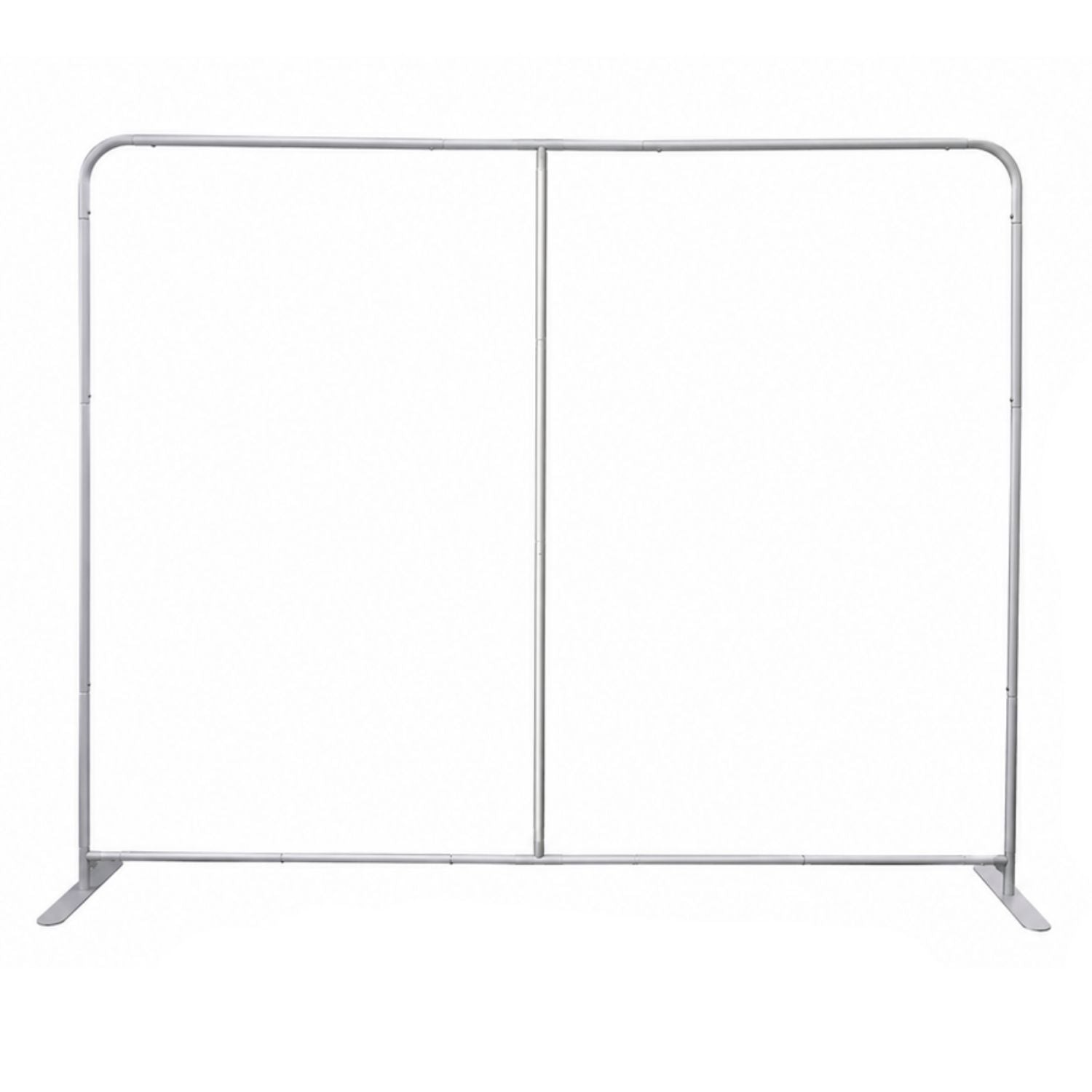 10'W x 8'H EuroFit Straight Wall Hardware Only, Frame and Carry Case. Graphics are not included