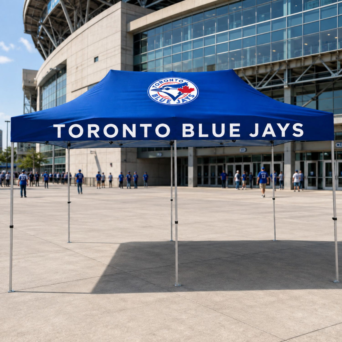 20' Premium Sublimated Tent Kit, Includes Premium 40mm Aluminum Frame, Canopy, Case, Grass Stake Kit