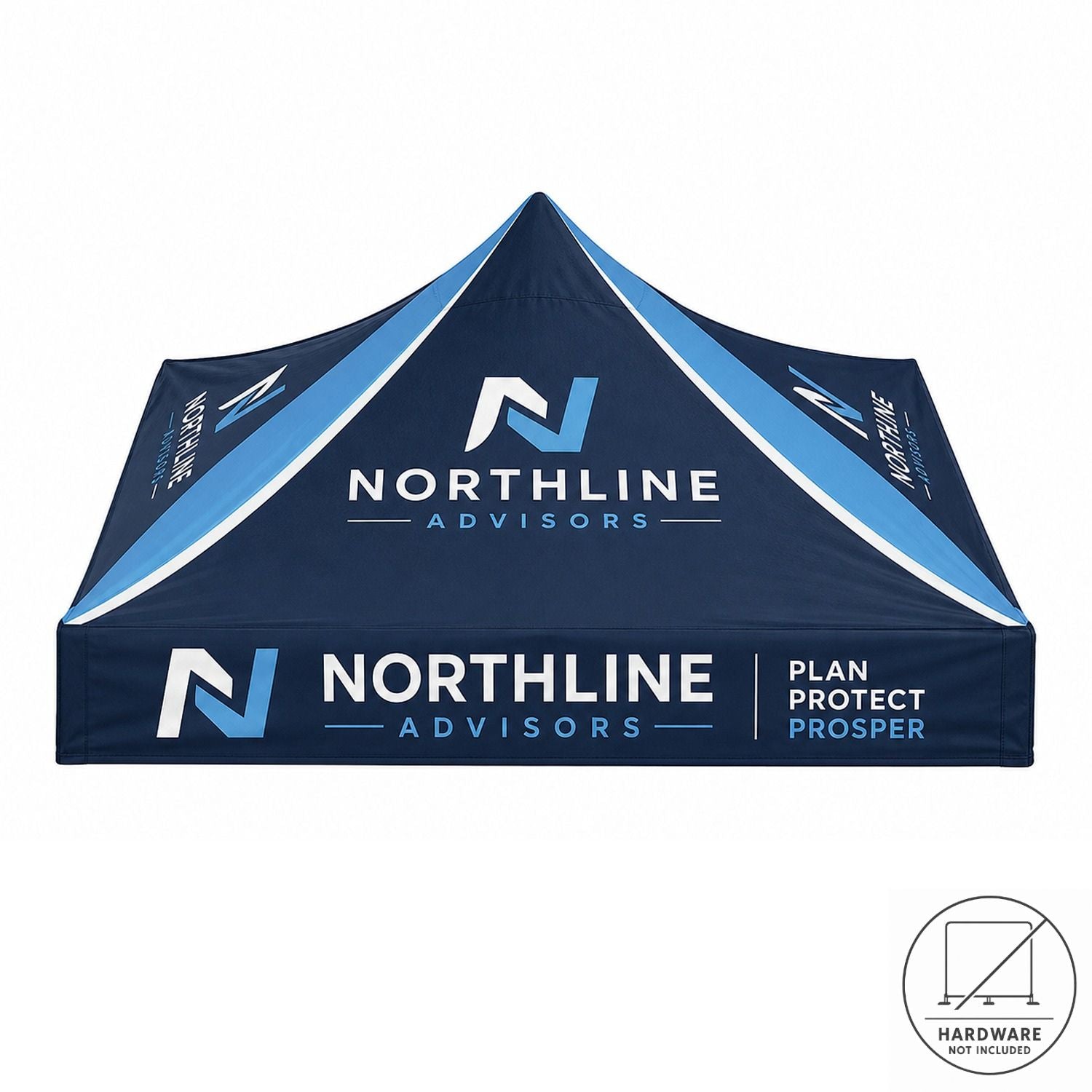 10' Premium Tent Canopy only, Full Bleed Dye-Sublimation