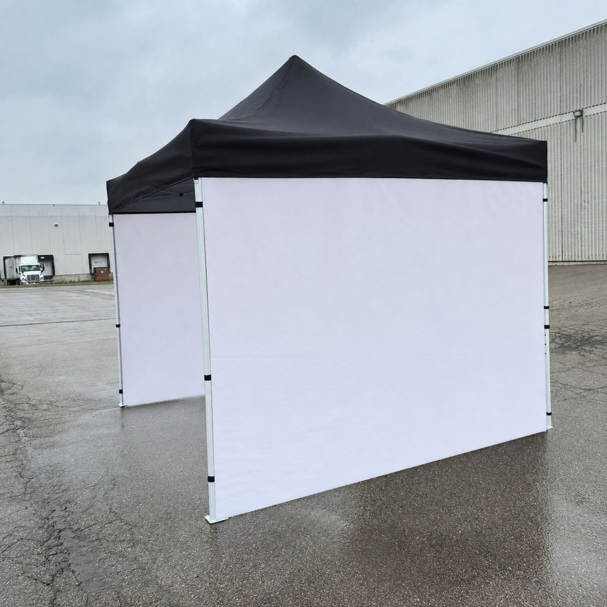 Privacy Wall for 10x10 Tent, White, Blank