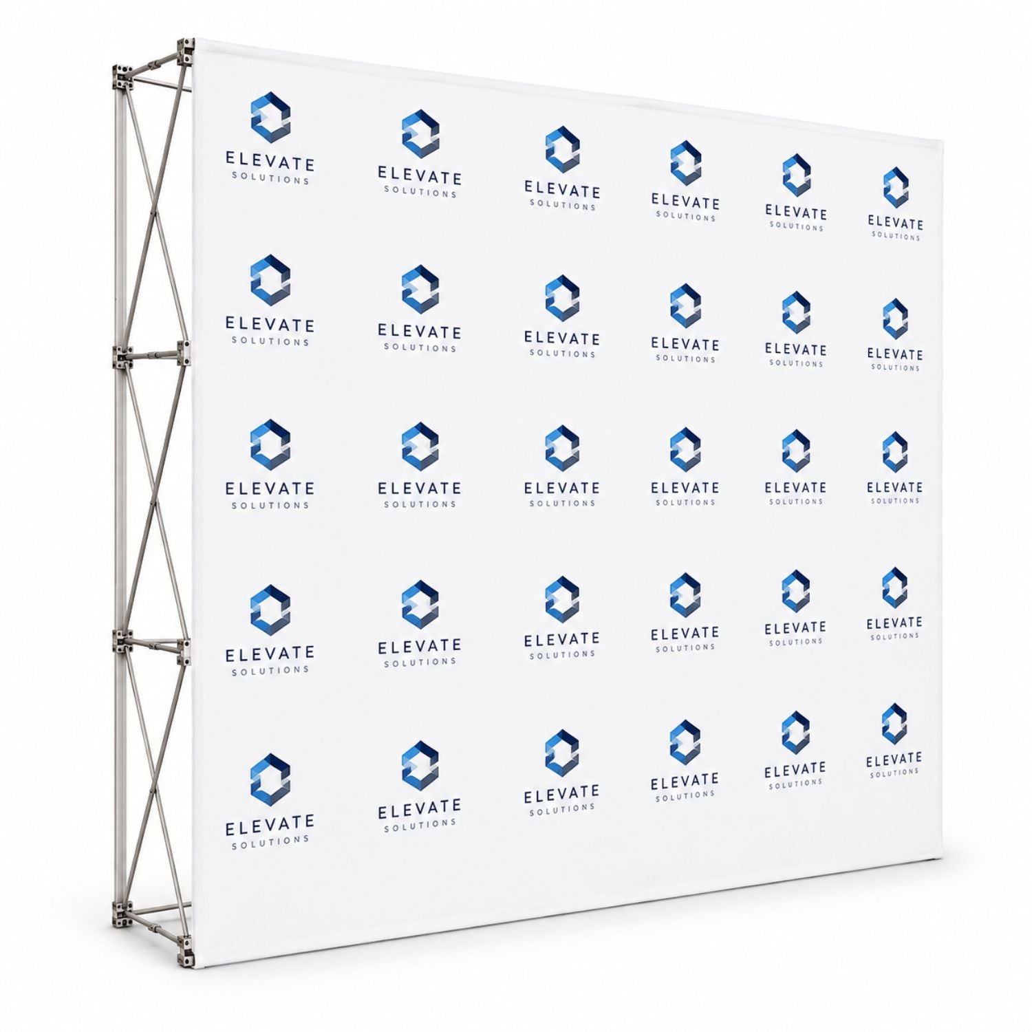 7.5' Straight Wall Full Height Tension Fabric Pop-up Display Kit, NO SETUP CHARGE