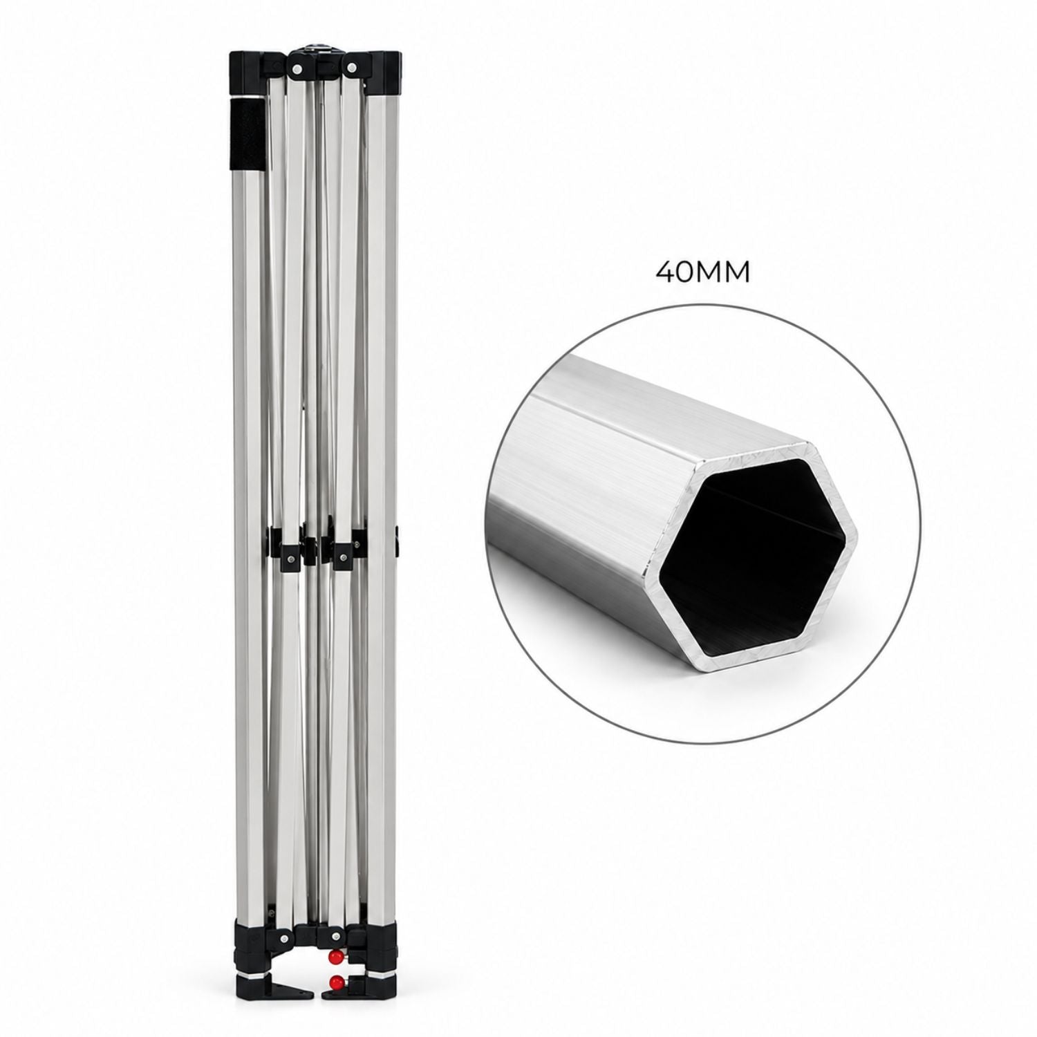 10' Steel Tent Kit, Includes Steel Frame and Sublimated Canopy Only