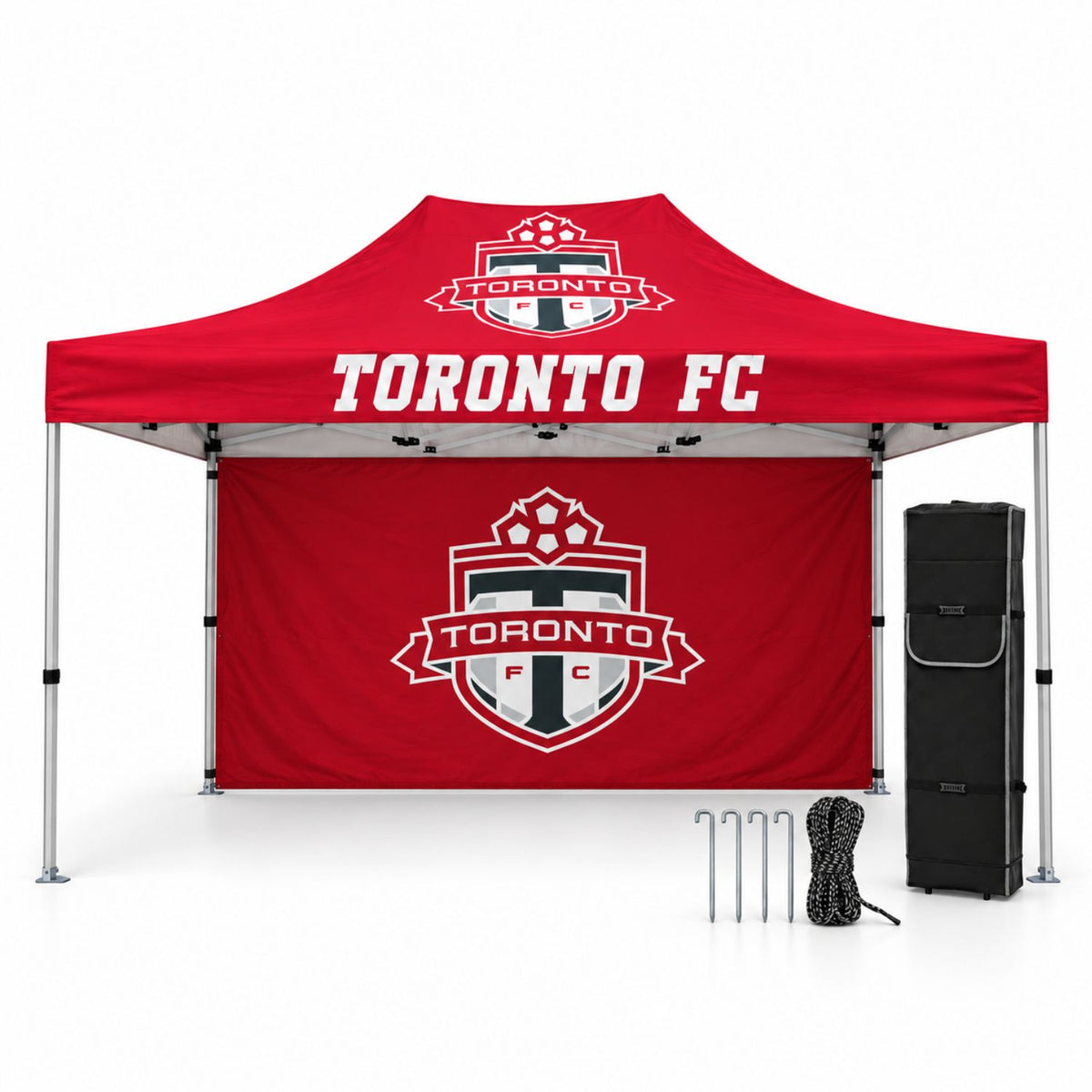 Tent Backwall Package, 15' Sublimated Tent Kit and 15' Full single sided backwall
