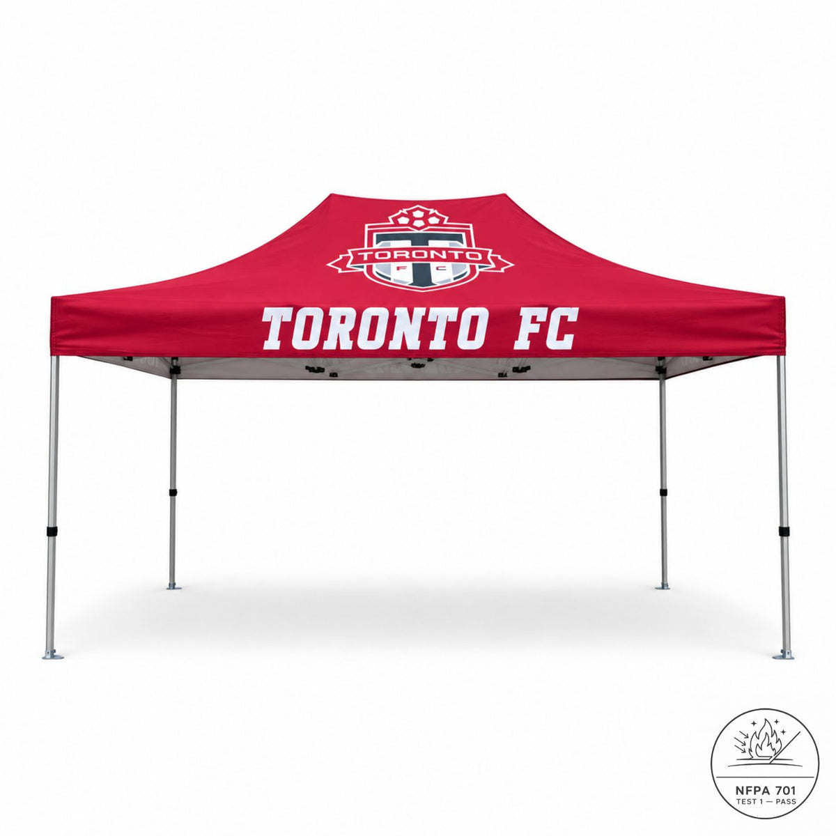 15' Premium Sublimated Tent Kit, Includes Premium 40mm Aluminum Frame and Canopy only