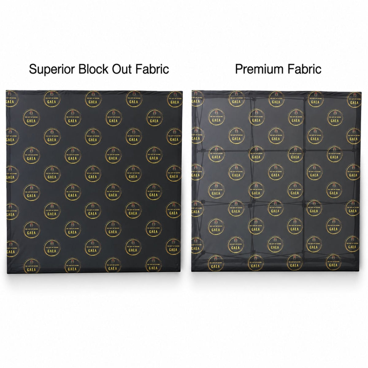 Replacement Graphics for 7.5' Straight Wall Tension Fabric with Velcro on the back, NO SETUP CHARGE