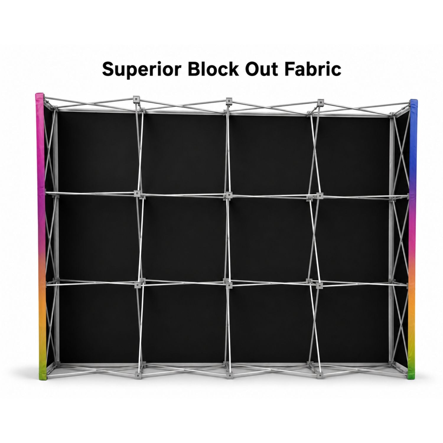 Replacement Graphics for 10' Straight Wall with Velcro on the back, Superior Block Out Fabric