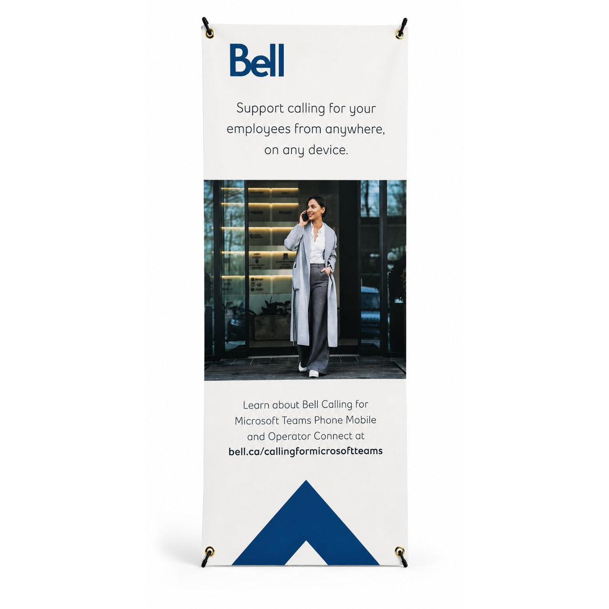 Tripod Banner with Graphics, 32x72, and Bag