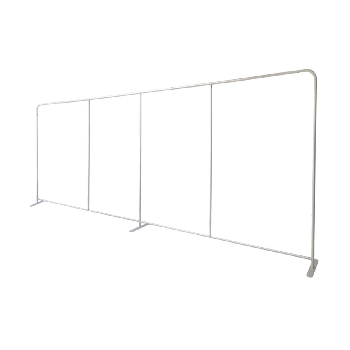 20'W x 8'H EuroFit Tension Fabric Straight Wall Display Kit, Double Sided Graphics, NO SETUP CHARGE