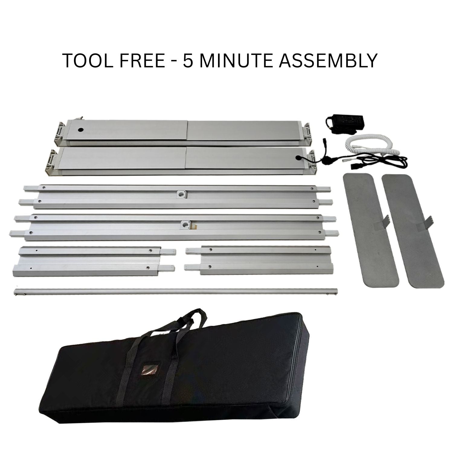 Kit de bannière autoportante LED rétroéclairée pour SEG, 40" x 80", SANS FRAIS D'INSTALLATION