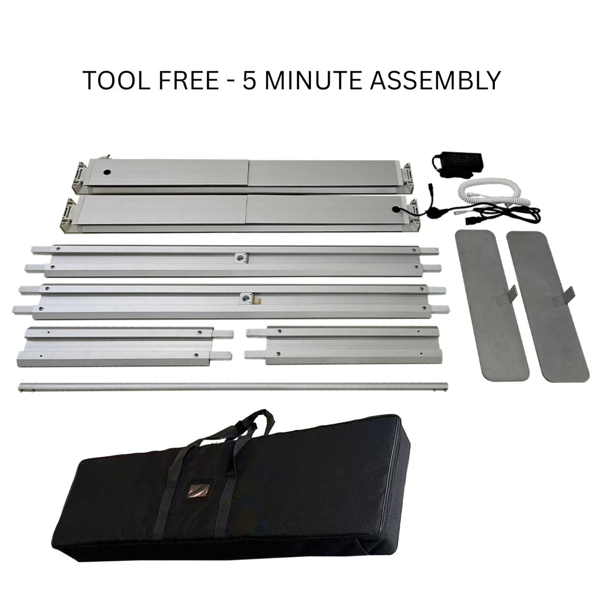 Backlit LED Light Box SEG Floor Display Banner Kit, 40"W x 96"H, NO SETUP CHARGE