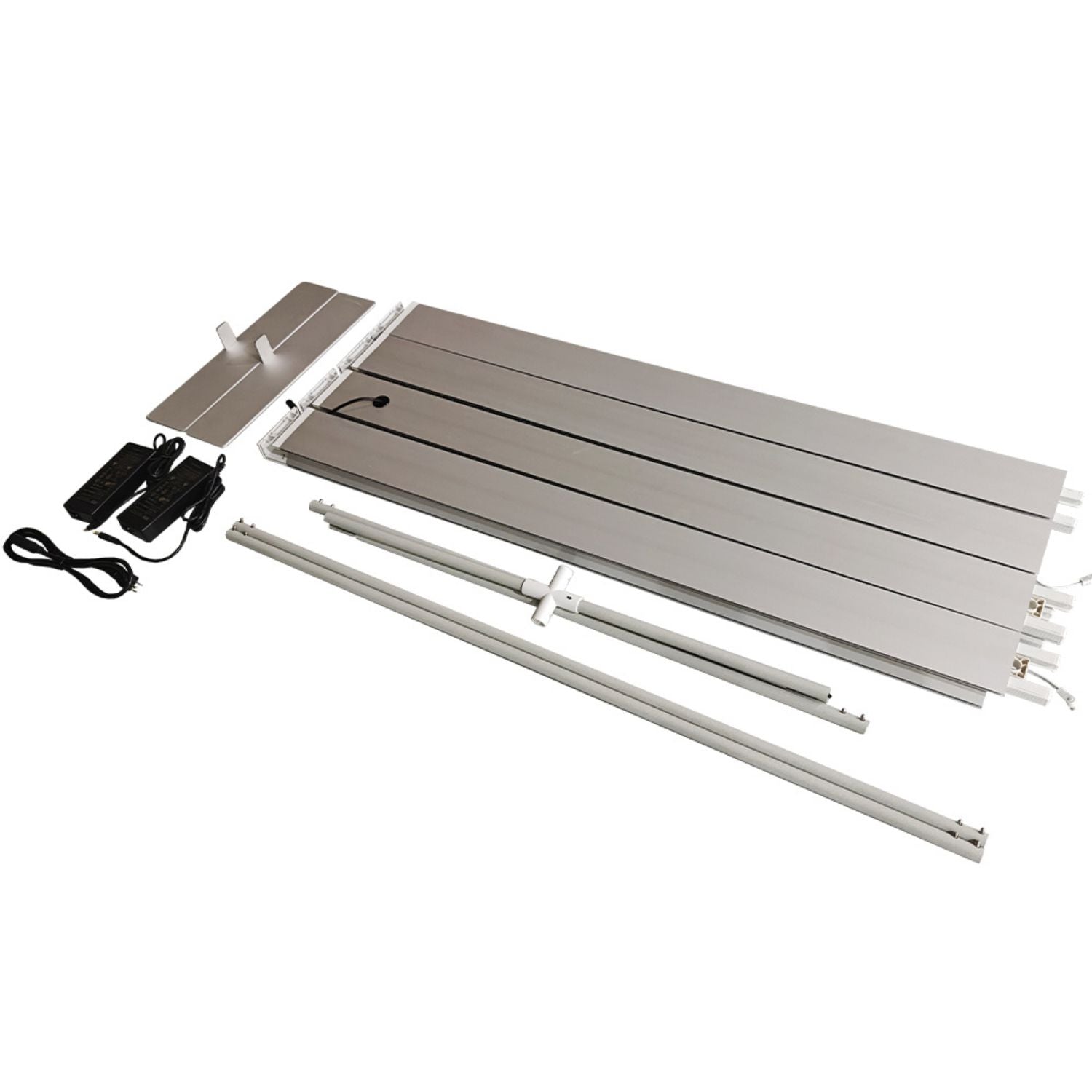 Hardware only for Backlit LED Light Box SEG Floor Display WALL Kit, 8'W x 8'H