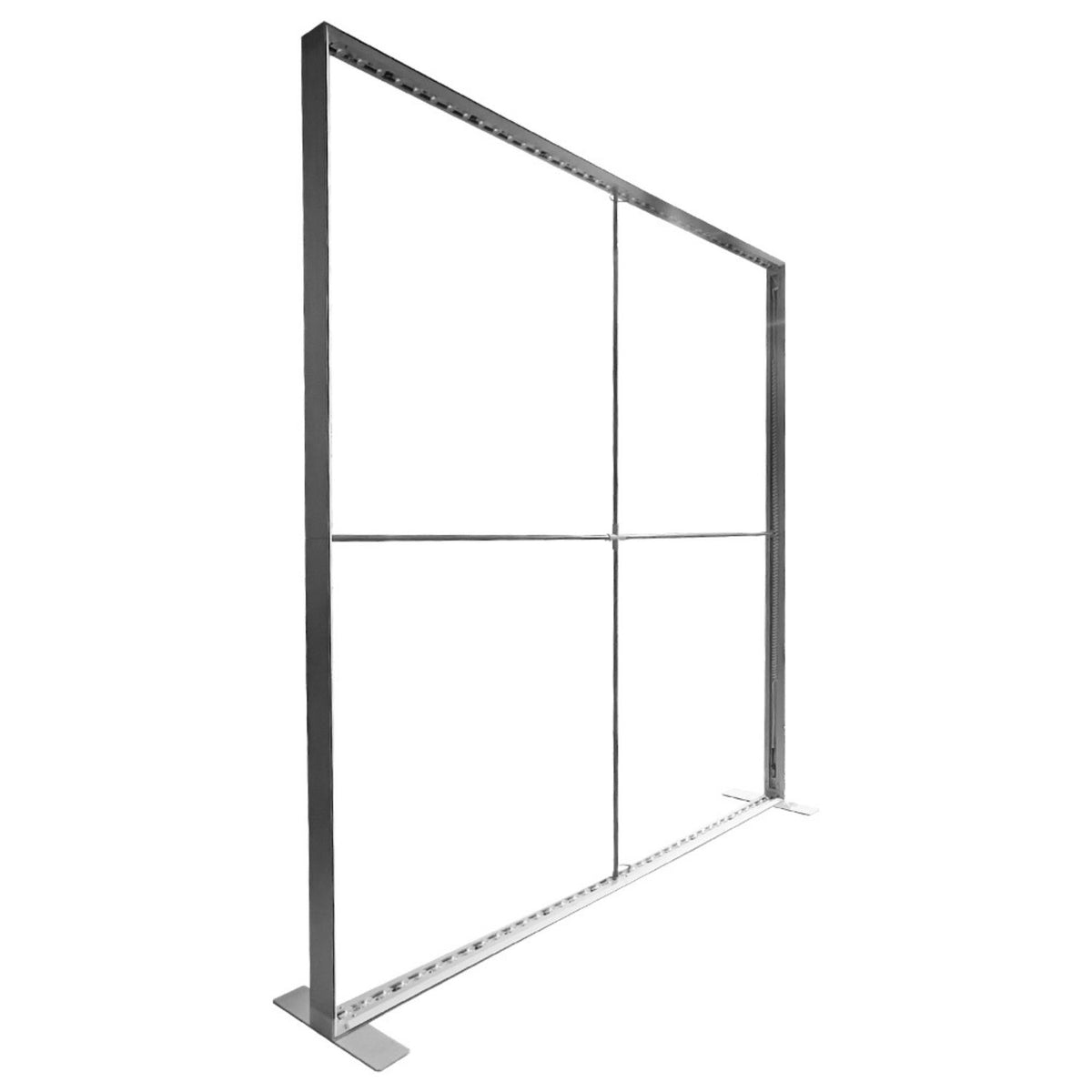 Hardware only for Backlit LED Light Box SEG Floor Display WALL Kit, 8'W x 8'H