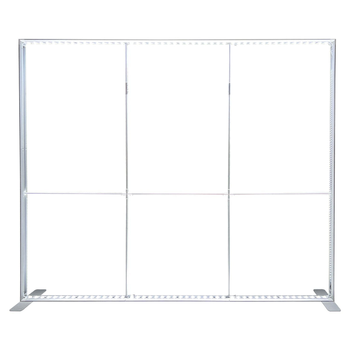 Backlit LED Light Box SEG Floor Display WALL Kit, 10'W x 8'H, NO SETUP CHARGE