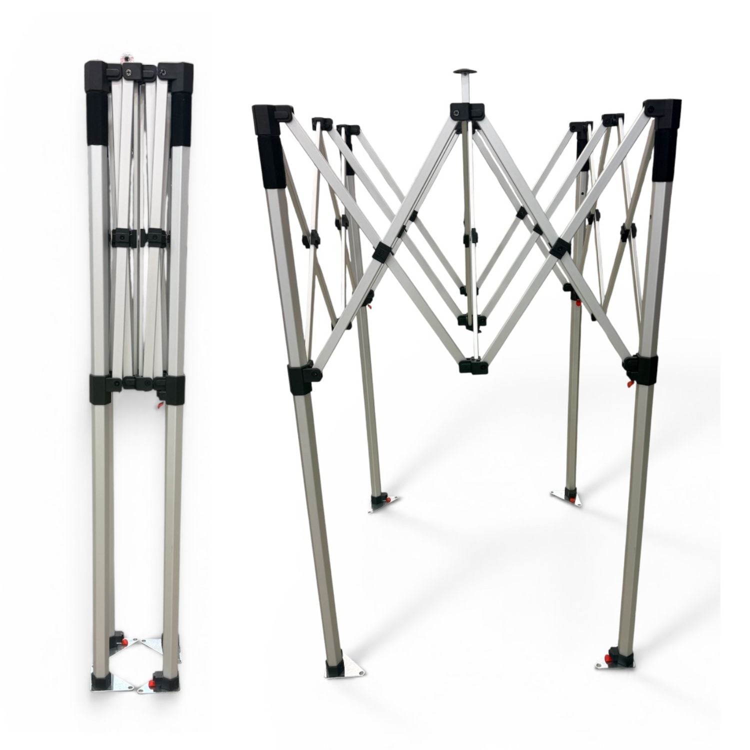 5' Premium Sublimated Tent Kit, Includes Premium 40mm Aluminum Frame and Canopy only