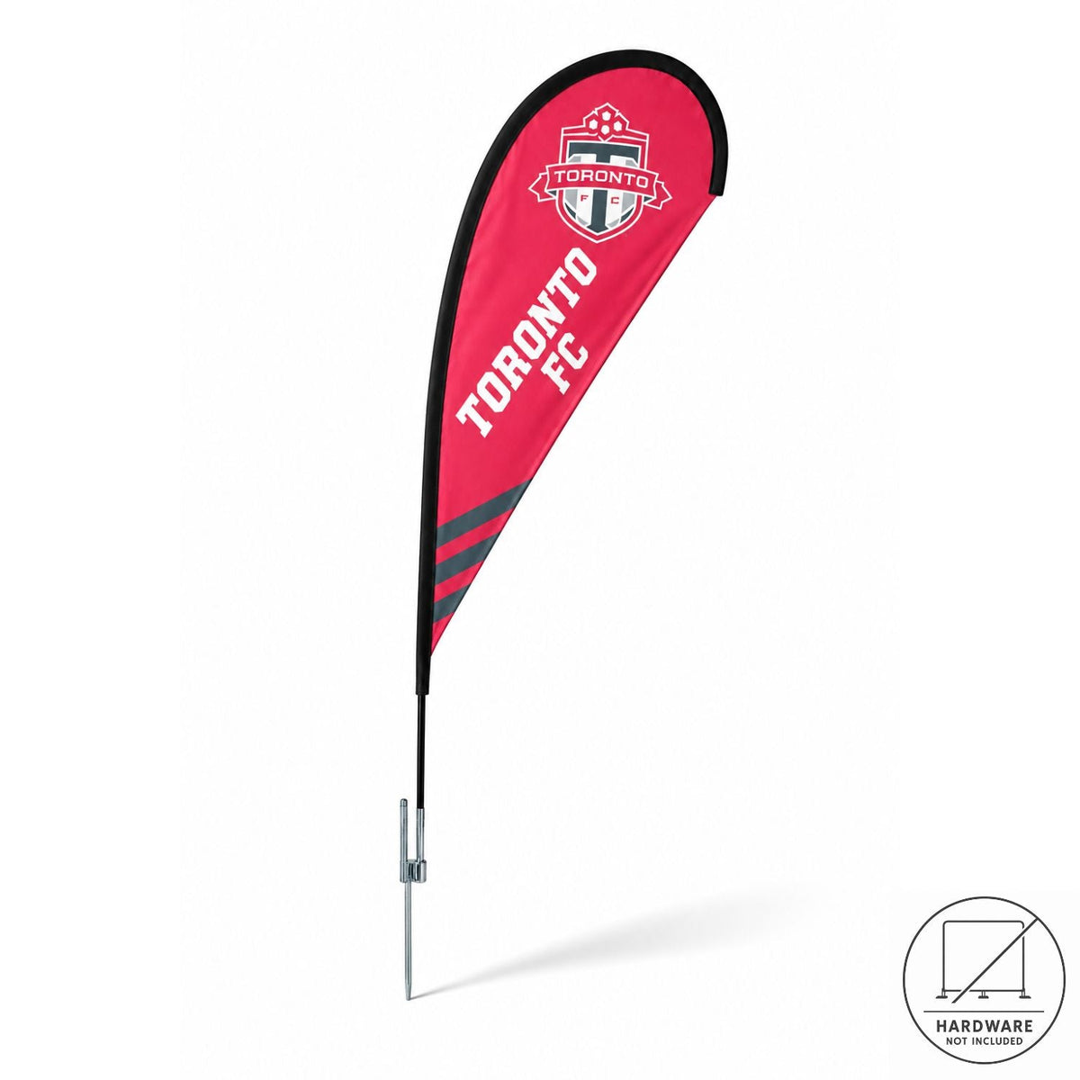 Replacement Flag for 7.5' Small Tear Drop Flag Kit, Full Color Graphics Double Sided