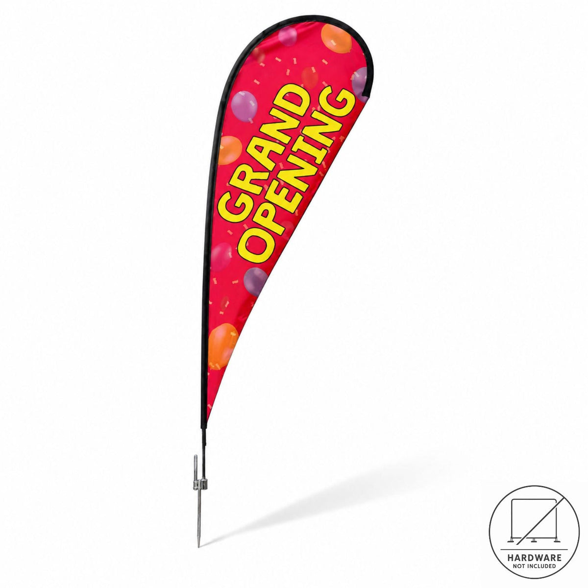 Replacement Flag for 16' X-Large Tear Drop Flag Kit, Full Color Graphics Double Sided