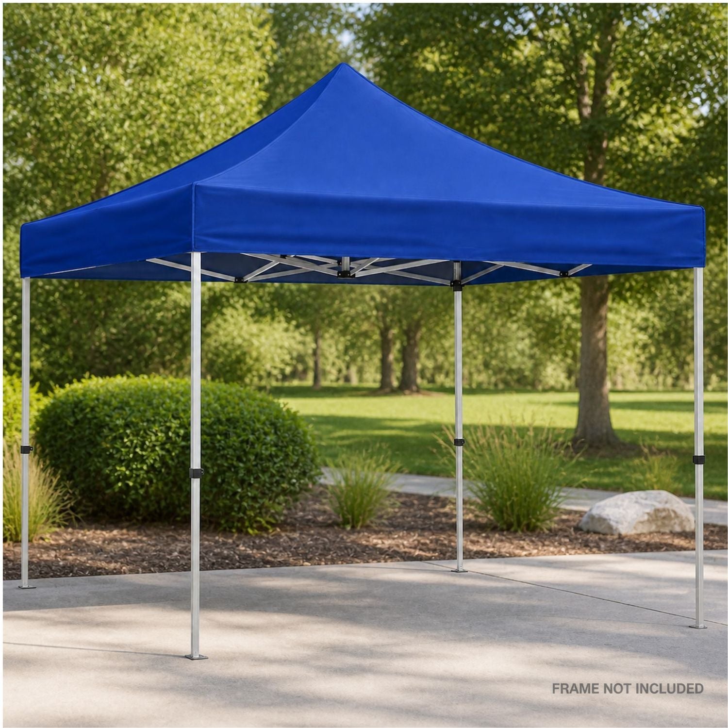 10' Tent Canopy only, Blank, Hardware frame not included