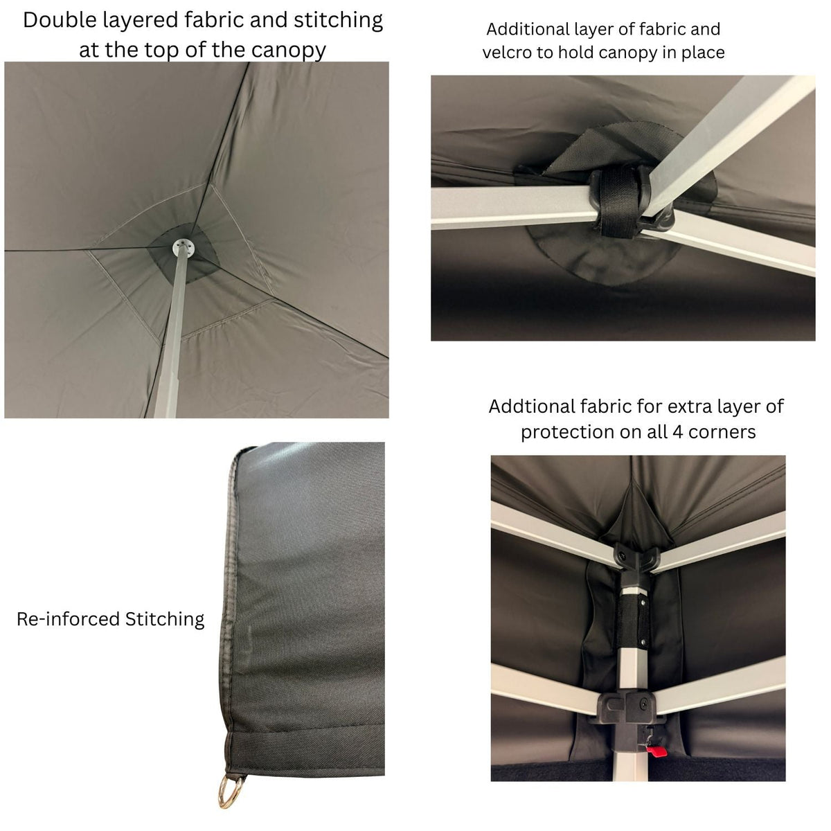 20' Tent Canopy only, Blank, Hardware frame not included