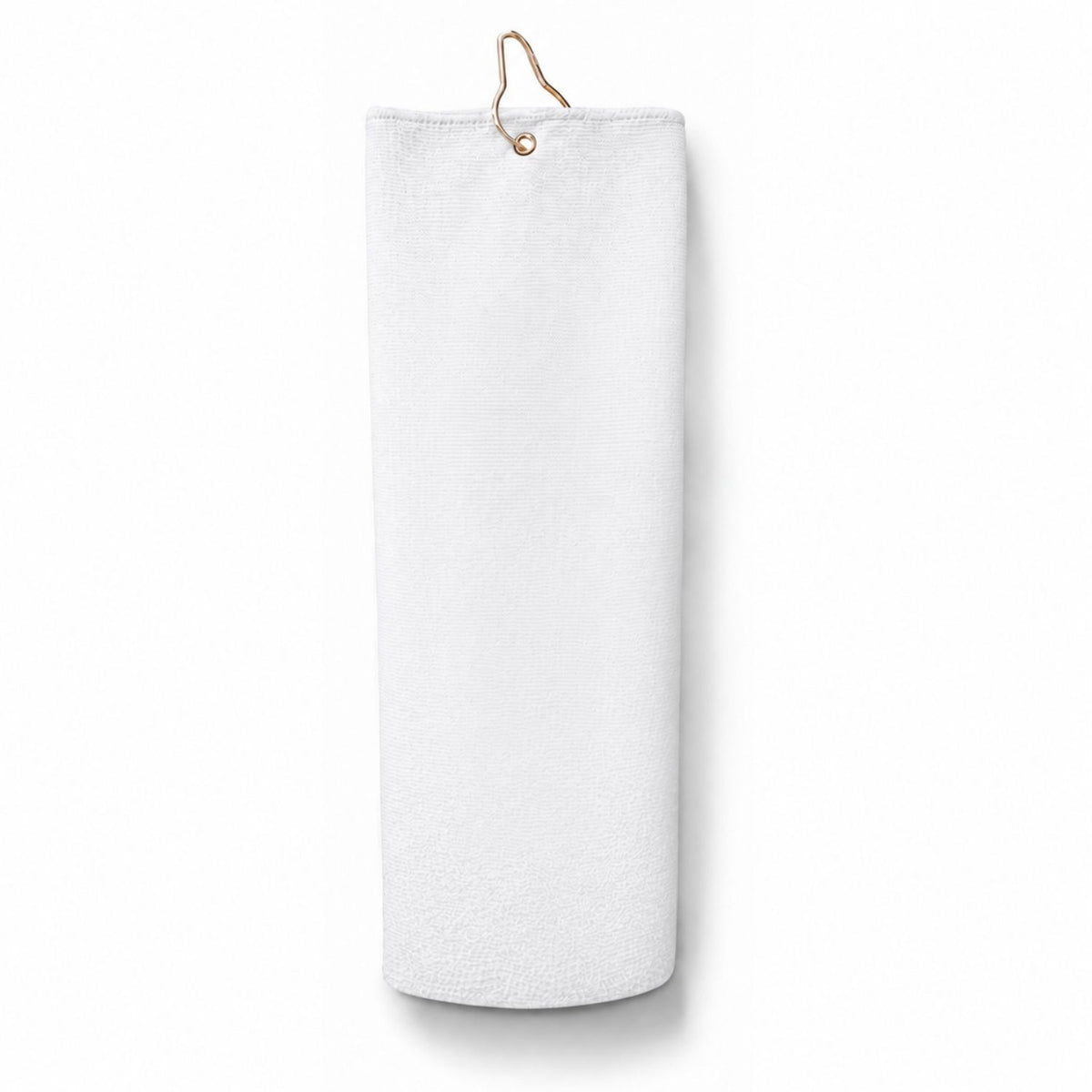 Microfiber Dri-Lite Terry Golf Towel, Finished size 5x18, Trifold Grommet & Hook, Sublimated