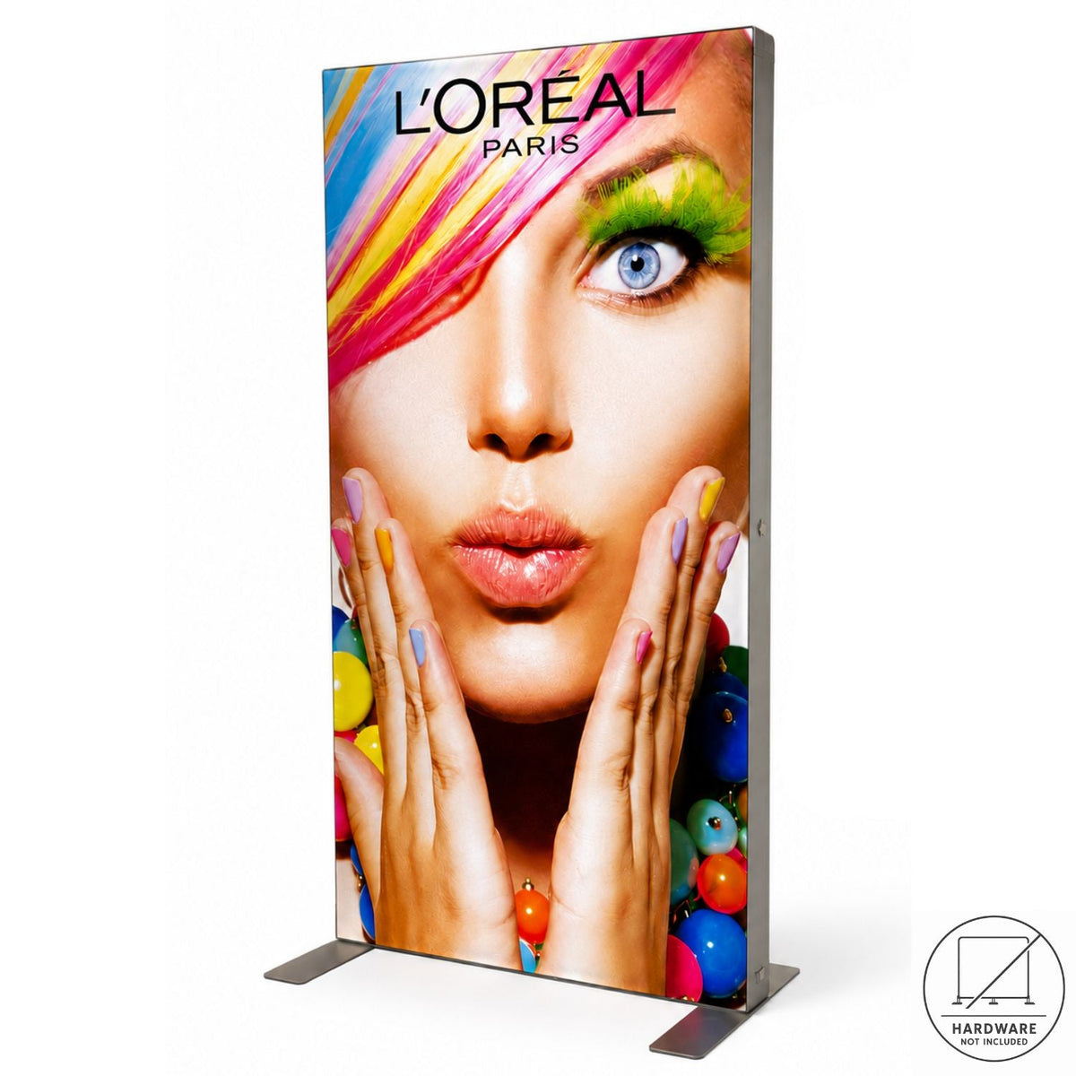 Replacement Graphics one side only for Backlit LED Light Box SEG Banner, 40" x 80", NO SETUP CHARGE