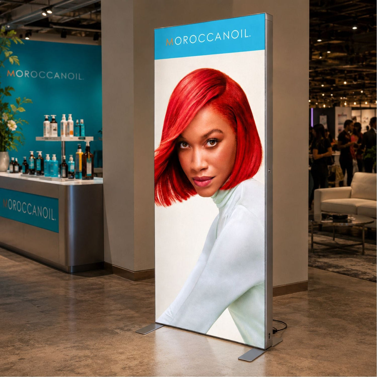 Replacement Graphics one side only for Backlit LED Light Box SEG Banner, 40" x 96", NO SETUP CHARGE