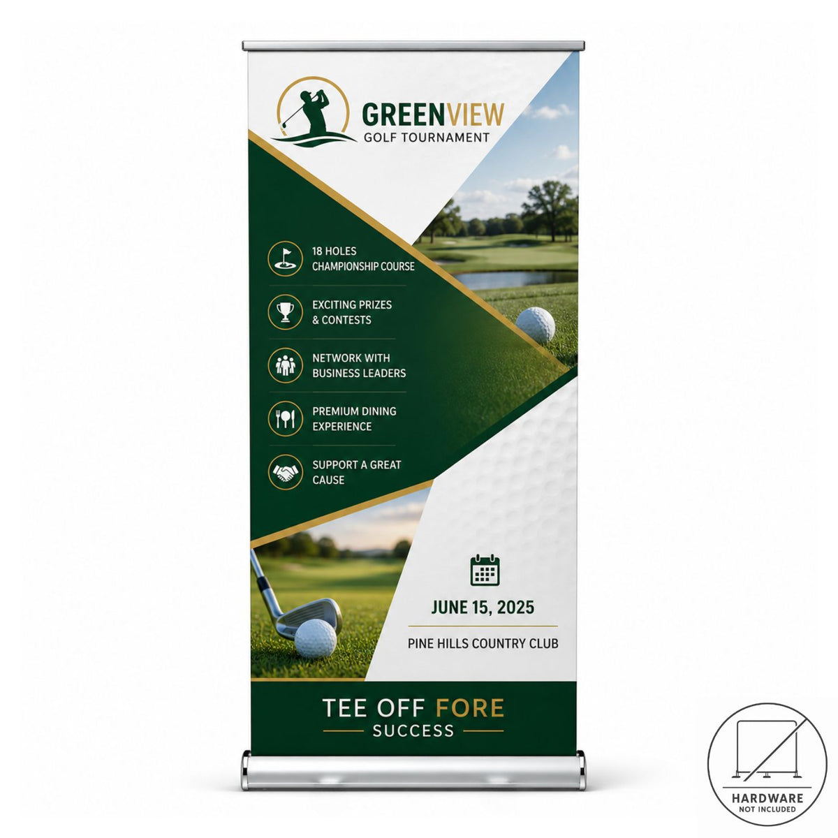 Replacement Graphics, 33.5" x 79", for Deluxe Wide Base Retractable Banner,Sublimated Heavy Fabric