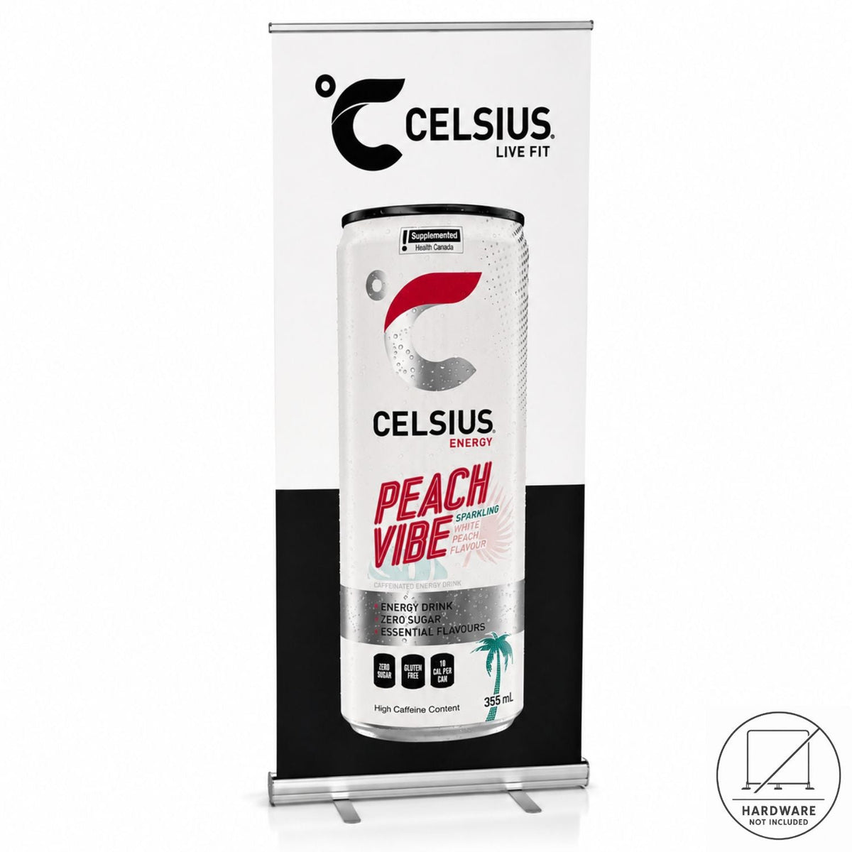 Replacement Graphics, 33.5x79, for Premium Retractable Pull Up Banner, Sublimated Heavy Fabric