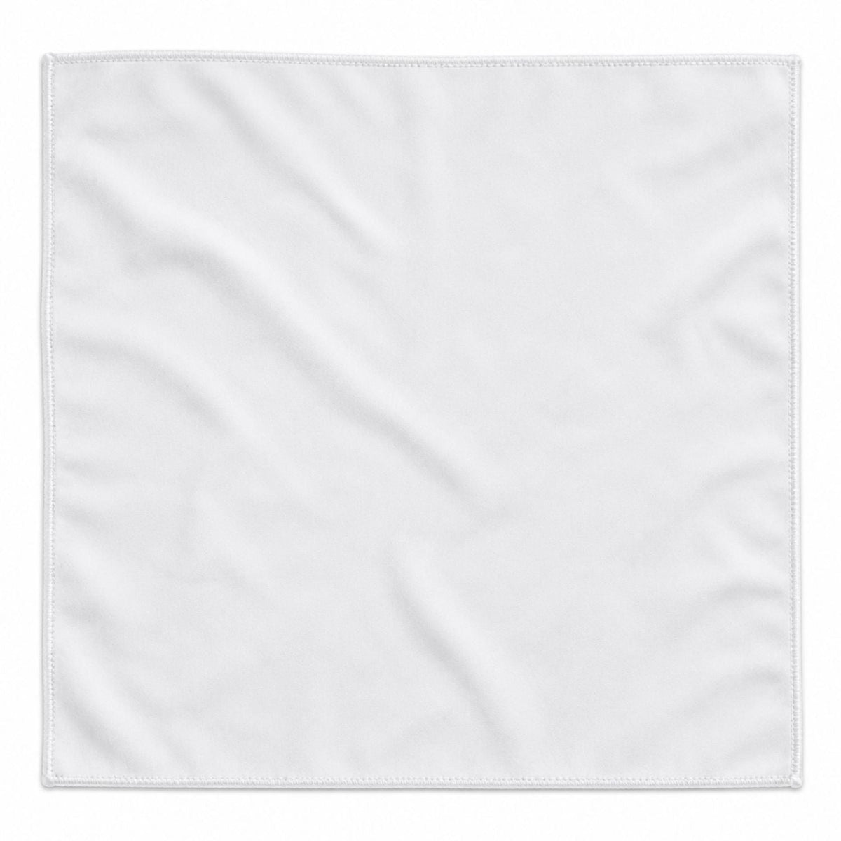 Square Bandana, 22x22, Sublimated Edge to Edge 1 side