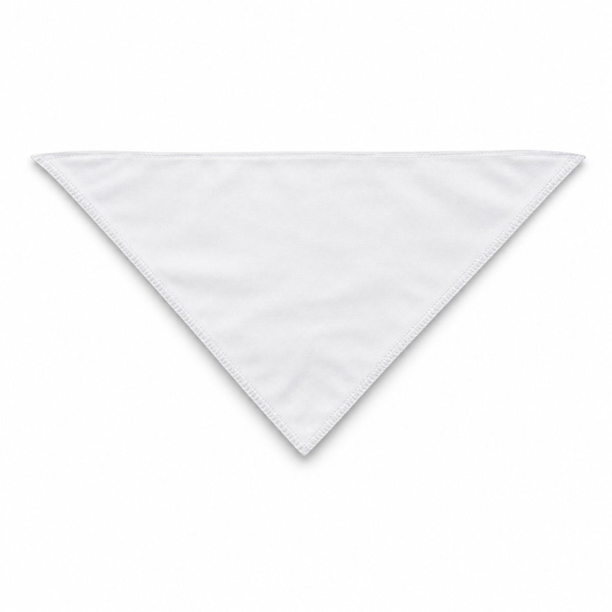 Large Dog Bandana, 32x22x22, Stitched Edges, Blank Only